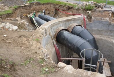 Oprava havárie TN DN 700 sídliště Košík