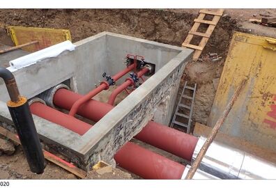 Oprava TN DN600 Střelničná I. etapa