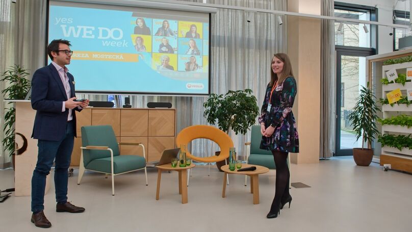 Skupina Veolia přináší další inspirativní moment ze setkání v rámci oslav Mezinárodního dne žen s mottem „Talent bez hranic – Inspirace pro ženy ve Veolii“upina Veolia přináší další inspirativní moment ze setkání v rámci oslav Mezinárodního dne žen s mo