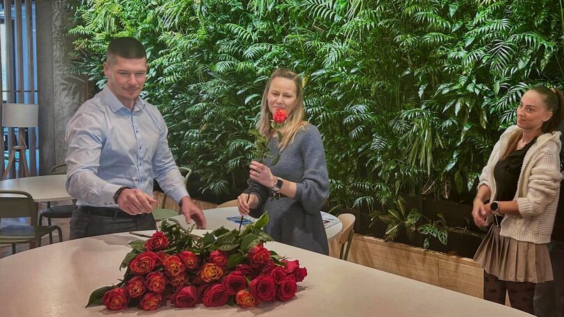 MDŽ v TERMONTA PRAHA – květina pro každou kolegyni 